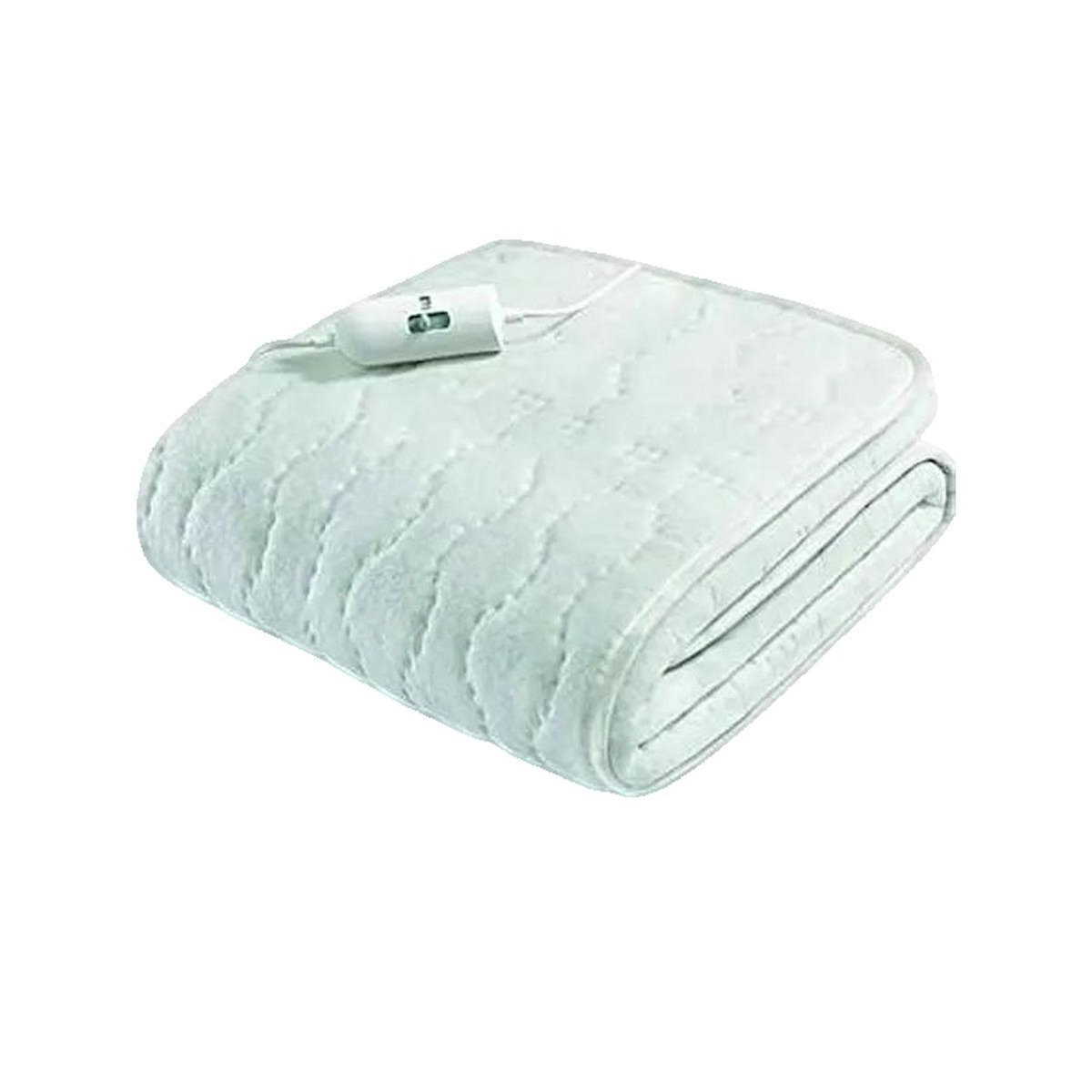 IMDICAR Couverture chauffante Imetec 16803 blanche avec double zone de température