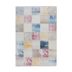 Paris Prix Tapis Tissé Imprimé Rétro  Antigua  Multicolore. Coloris disponibles : Multicolore