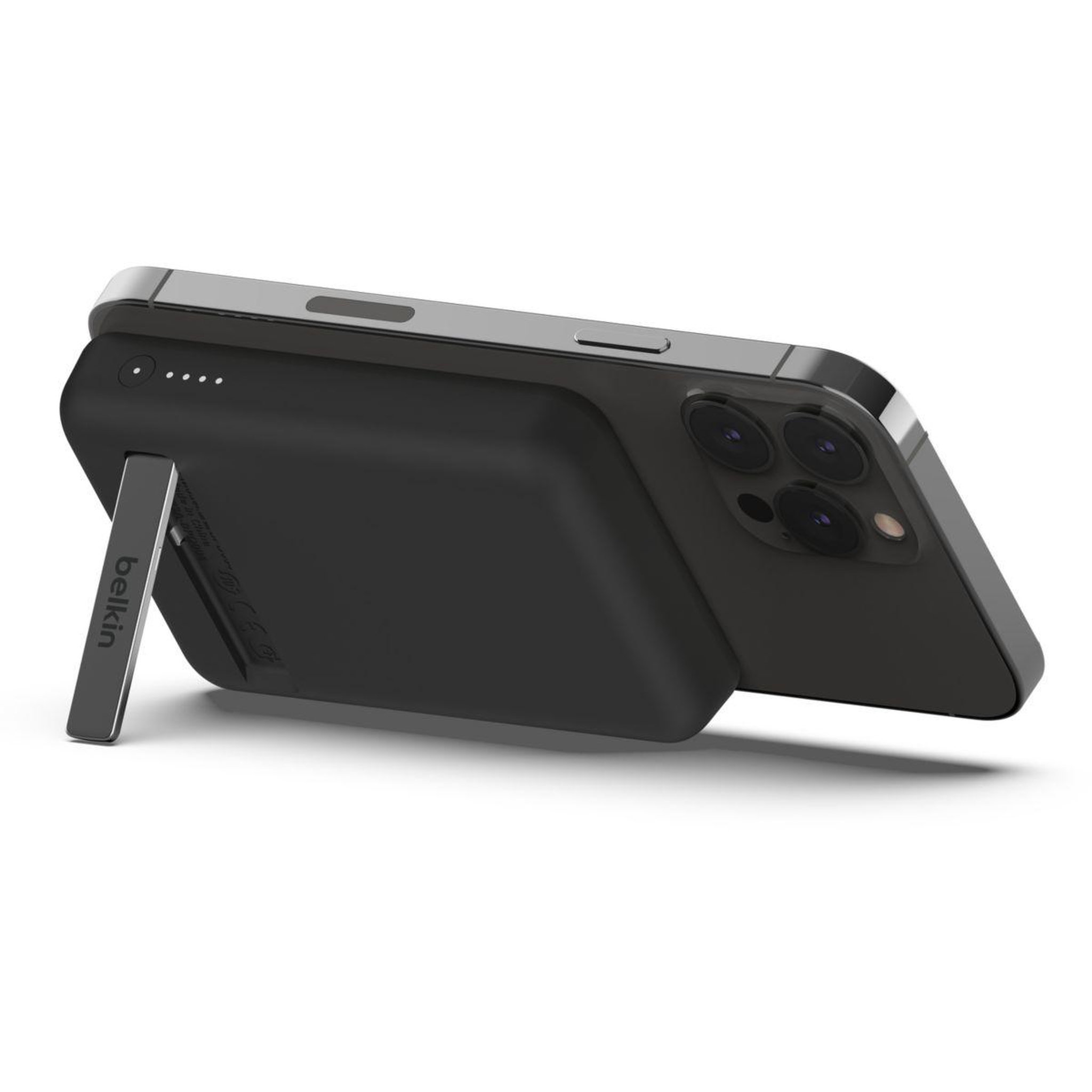 Voir la diapositive 5 : Belkin Batterie externe 5000 mAh sans fil MagSafe noir