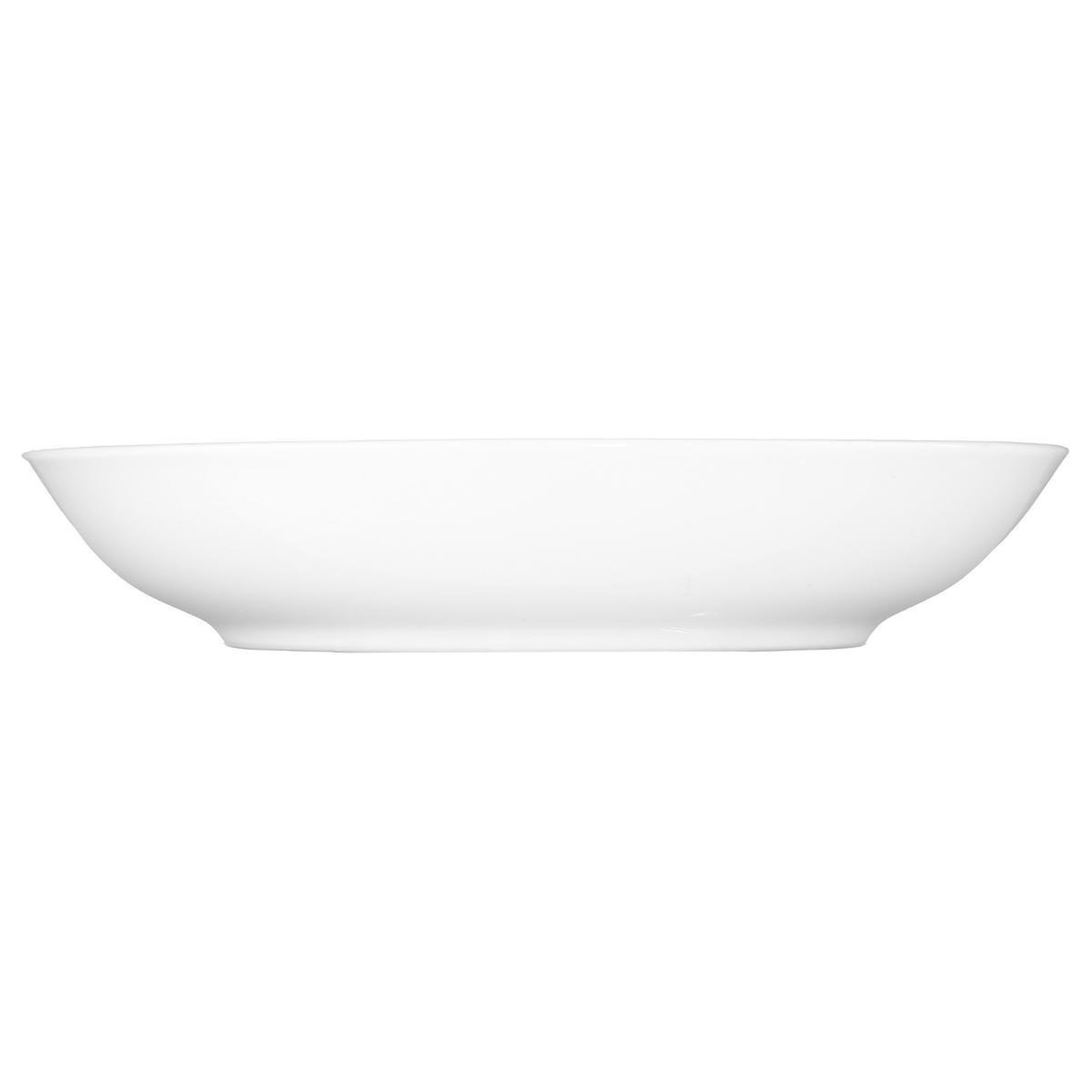 Voir la diapositive 3 : SECRET DE GOURMET Lot de 6 assiettes creuses  galaxie  20cm blanc