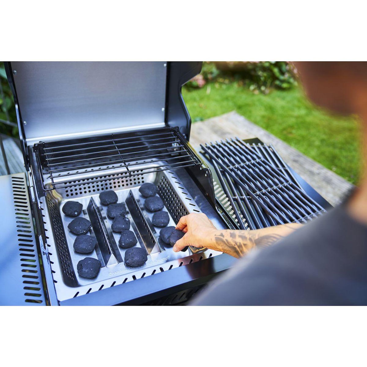 CHAR BROIL Panier à charbon à charbon Essential