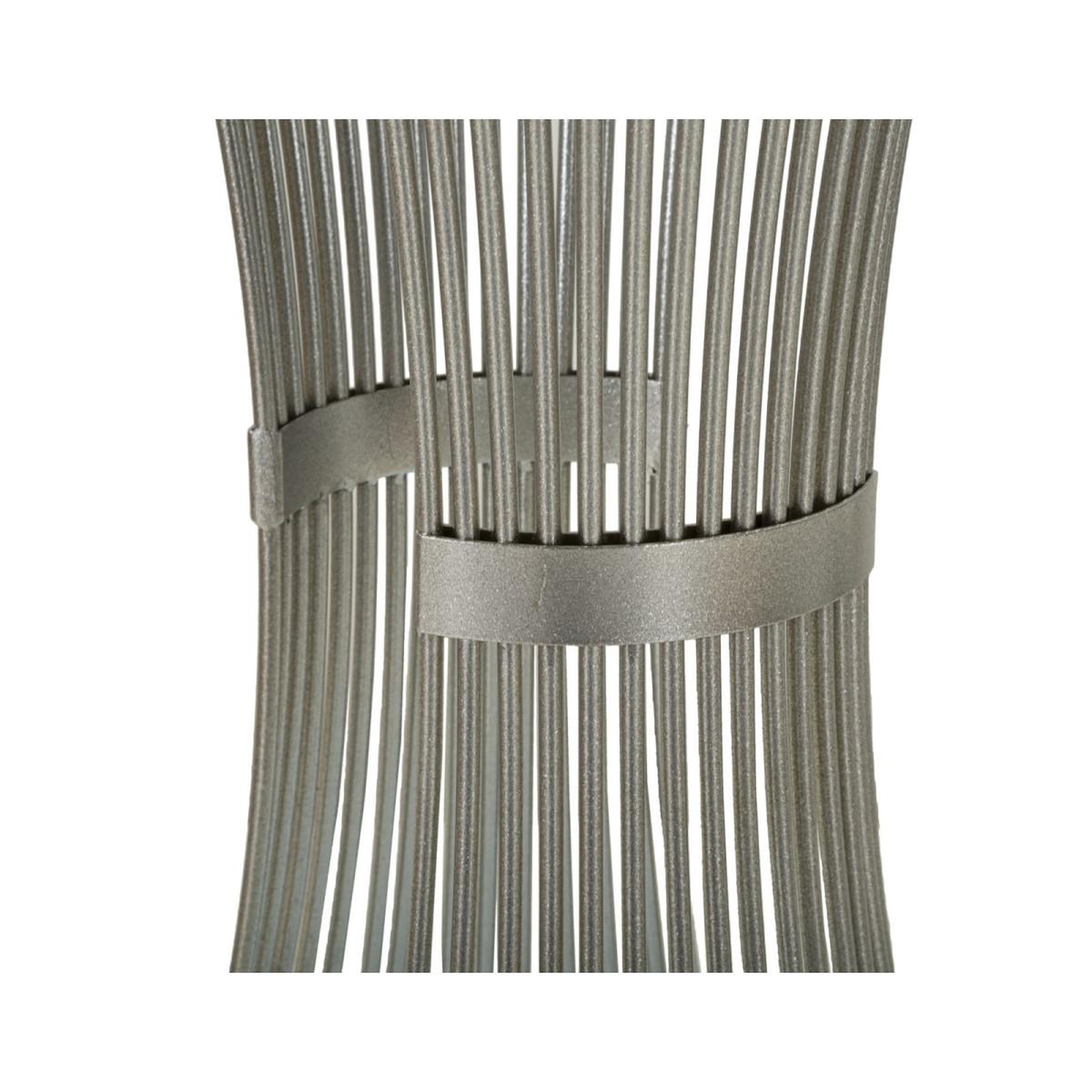 Voir la diapositive 4 : Paris Prix Table d'appoint en marbre  funnel  100cm argent
