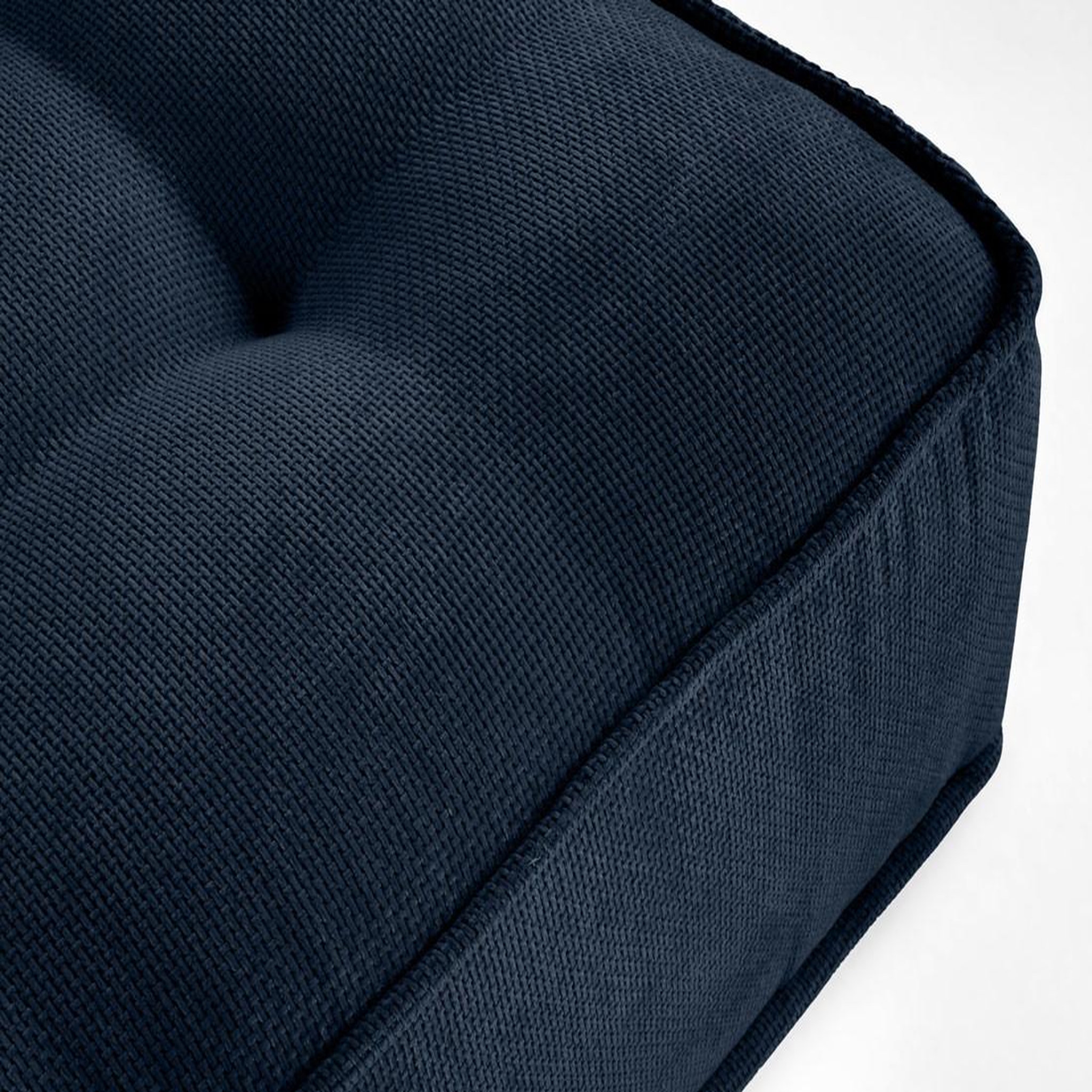 Voir la diapositive 2 : LISA DESIGN Marisol - canapé d'angle modulable 4 places - velours texturé