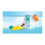 Voir la diapositive 2 : PLAYMOBIL Playmobil 71775 Toboggan avec réservoir d'eau , Playmobil junior aqua & tinti, 8 pieces, Des 12 mois