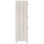 Voir la diapositive 5 : VIDAXL Armoire a chaussures HAMAR Blanc 59,5x35x117 cm Bois de pin