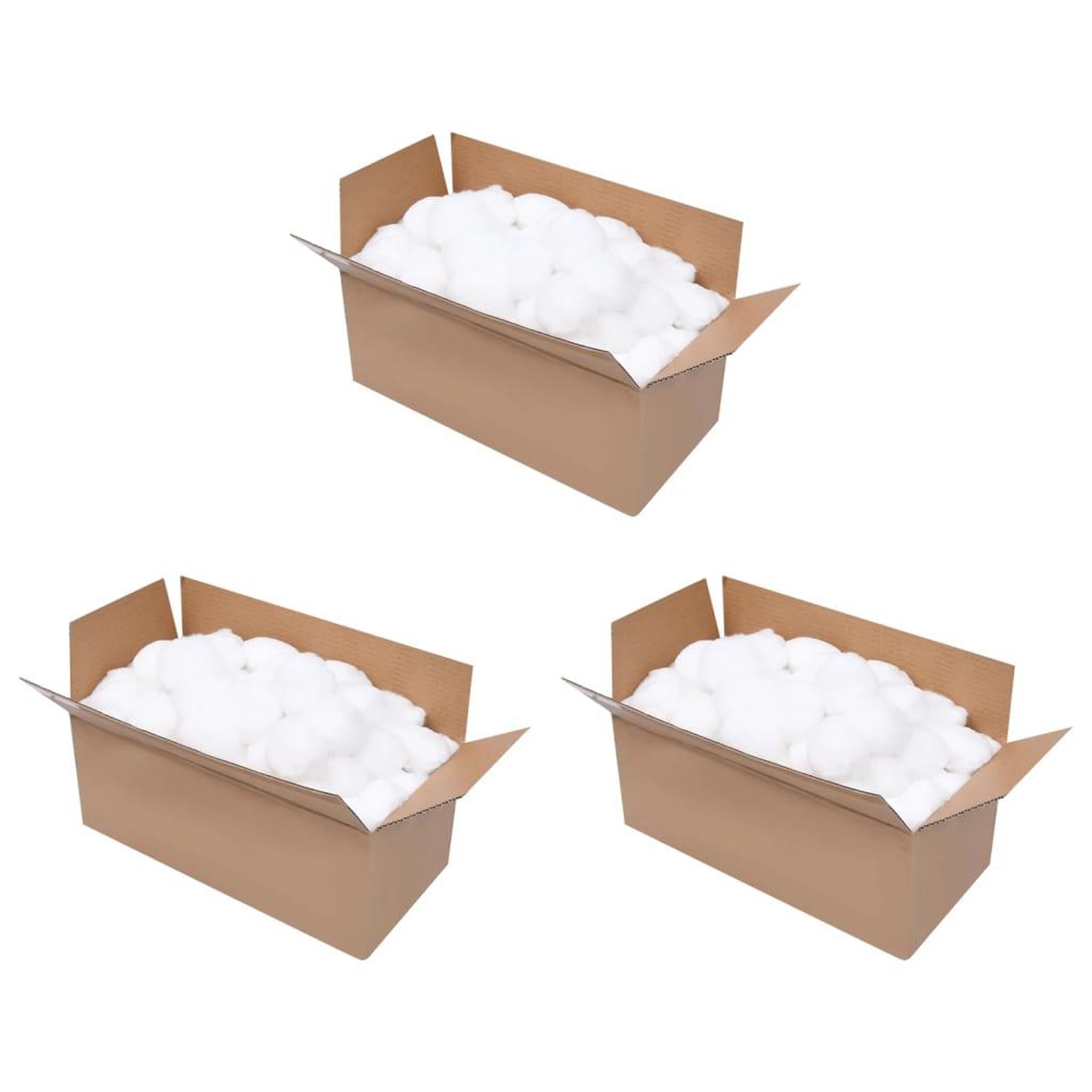 Voir la diapositive 1 : VIDAXL Boules de filtre de piscine 2100 g PE