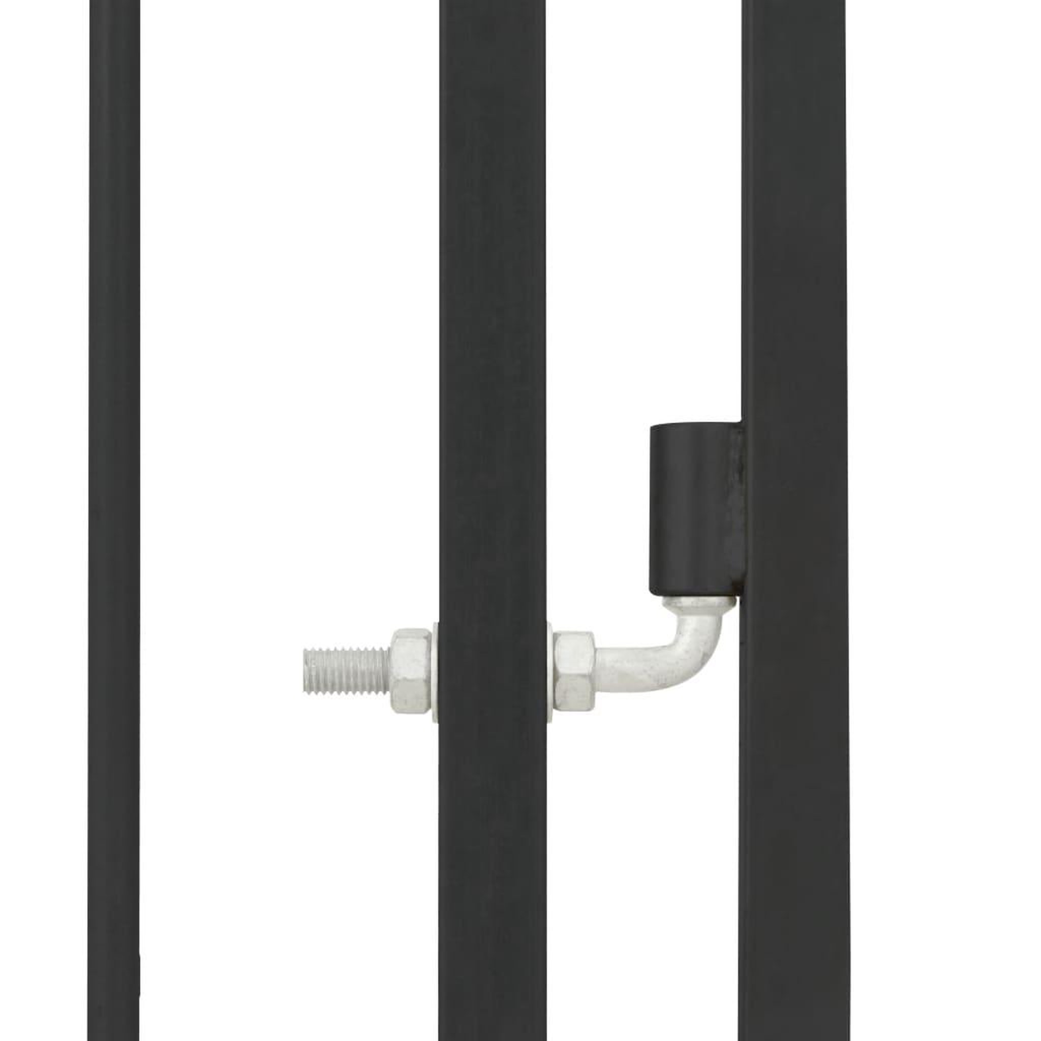 Voir la diapositive 5 : VIDAXL Chenil exterieur avec toit pour chiens 120 x 120 x 150 cm