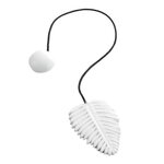 Paris Prix Embrasse de Rideau Aimantée  Zafara  33cm Blanc