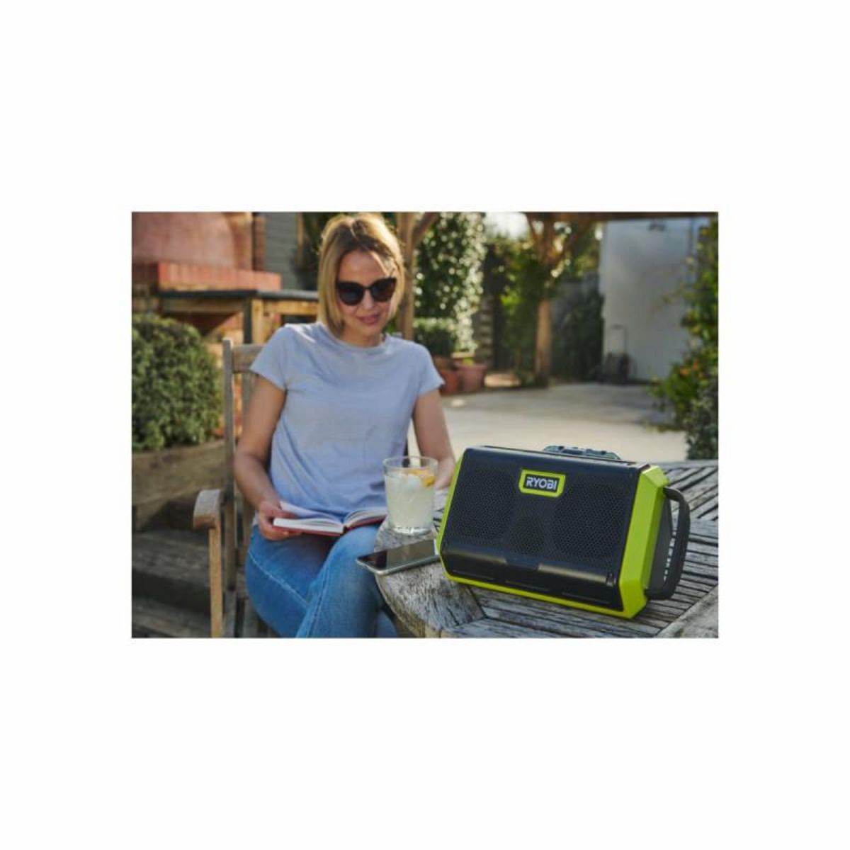Ryobi Enceinte bluetooth RYOBI 18V One+ - Sans batterie ni chargeur RBT18-0