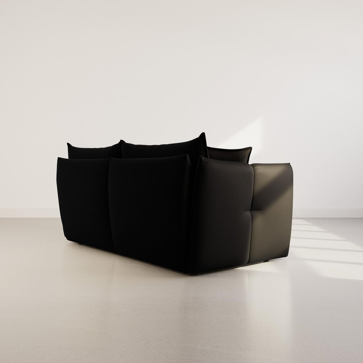 LISA DESIGN Cassiopee - canapé d'angle droit 4 places en tissu texturé