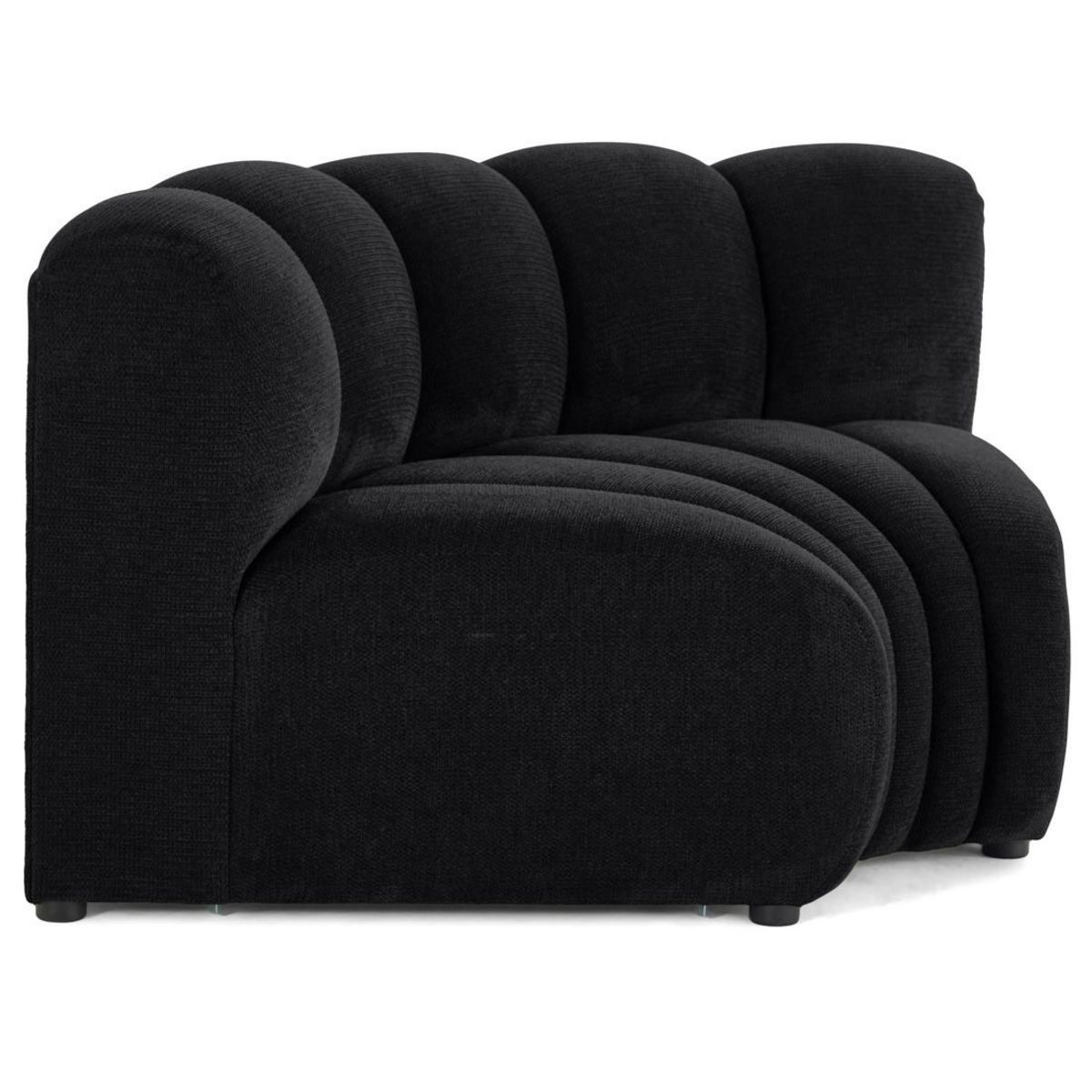 LISA DESIGN Debbie - module d'angle réversible en tissu texturé