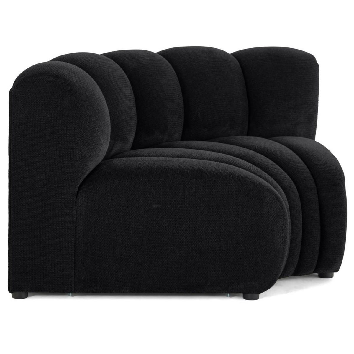 LISA DESIGN Debbie - module d'angle réversible en tissu texturé