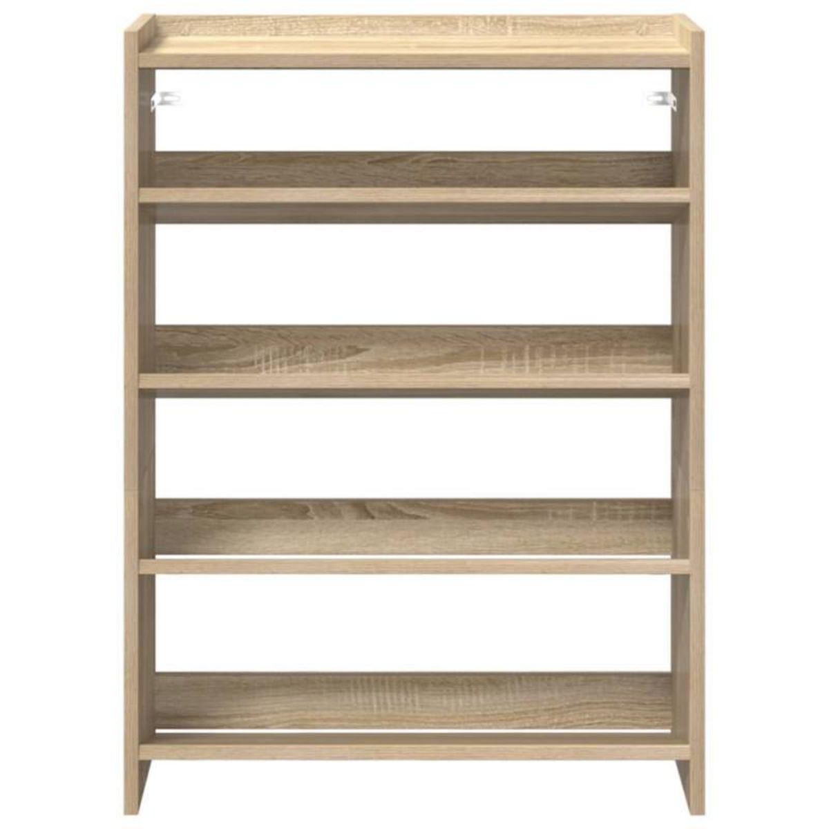 VIDAXL Étagère à chaussures chêne sonoma 80x25x61,5 cm bois ingénierie