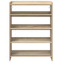 Voir la diapositive 4 : VIDAXL Étagère à chaussures chêne sonoma 80x25x61,5 cm bois ingénierie