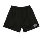 UMBRO Short  Garçon Umbro Rugby. Coloris disponibles : Noir