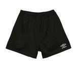 UMBRO Short  Garçon Umbro Rugby. Coloris disponibles : Noir