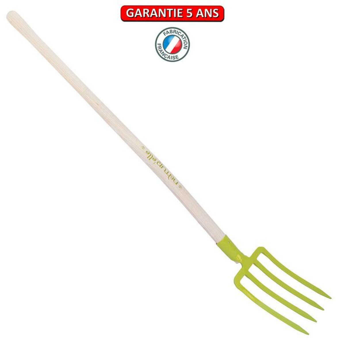 OUTILS PERRIN Fourche de 27cm, manche 100cm - Kiwi