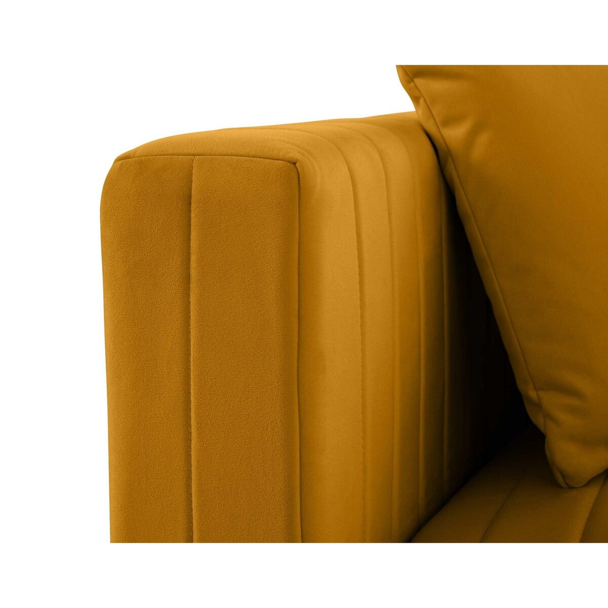 LISA DESIGN Nova - module d'assise gauche - en velours