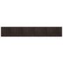 Voir la diapositive 2 : VIDAXL Tapis rectangulaire marron fonce 80x1000 cm bambou