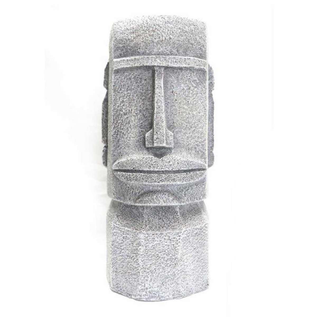 Paris Prix Statuette Porte Plante  Aztèque  46cm Gris