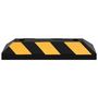 Voir la diapositive 4 : VIDAXL Butoirs de stationnement 2 pcs 56x15x10 cm Caoutchouc