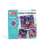 Graine créative Cartes a metalliser - Les Insectes