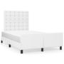 Voir la diapositive 2 : VIDAXL Cadre de lit sans matelas blanc 120x200 cm similicuir