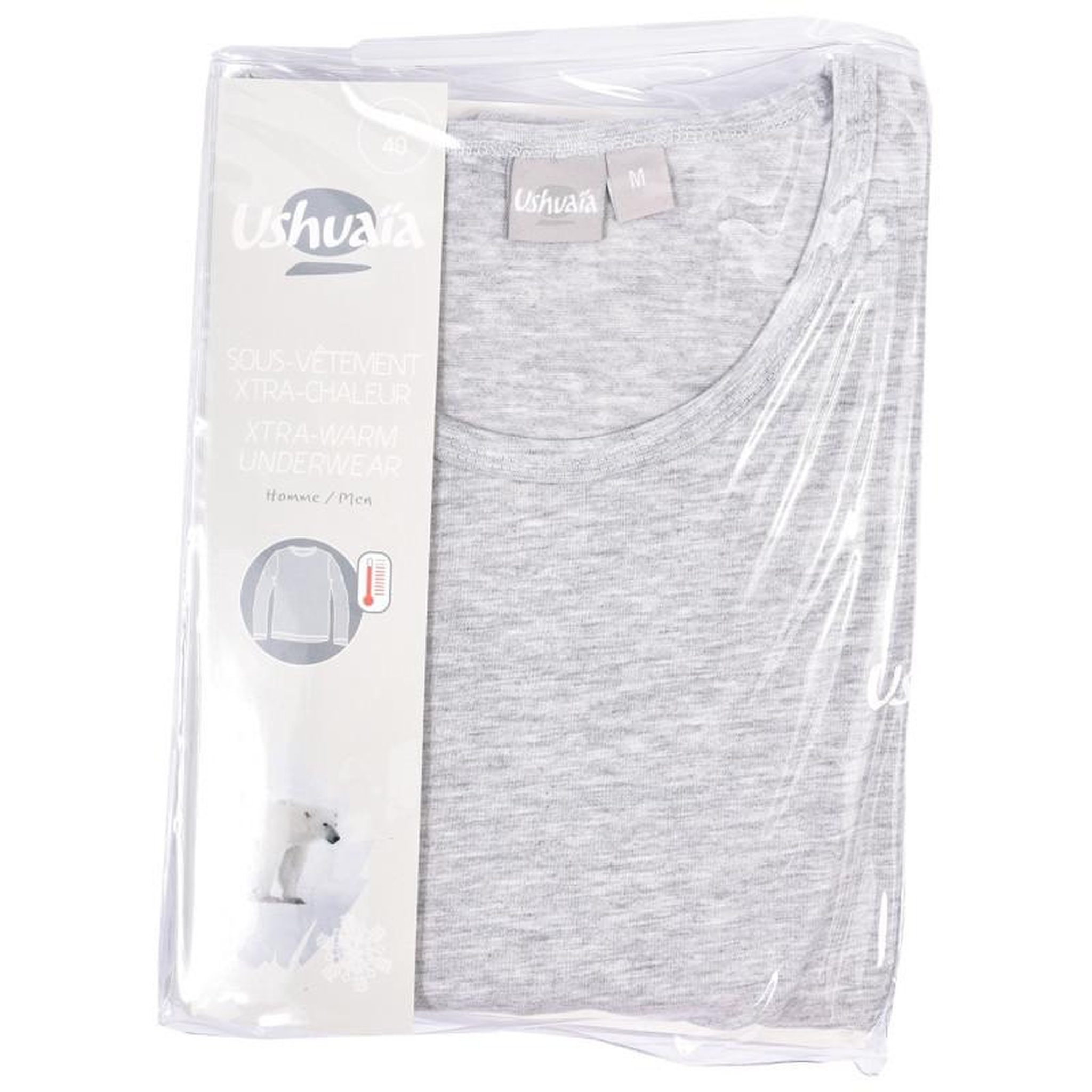 Voir la diapositive 4 : USHUAï¿½A T Shirt Homme USHUAIA THERMO