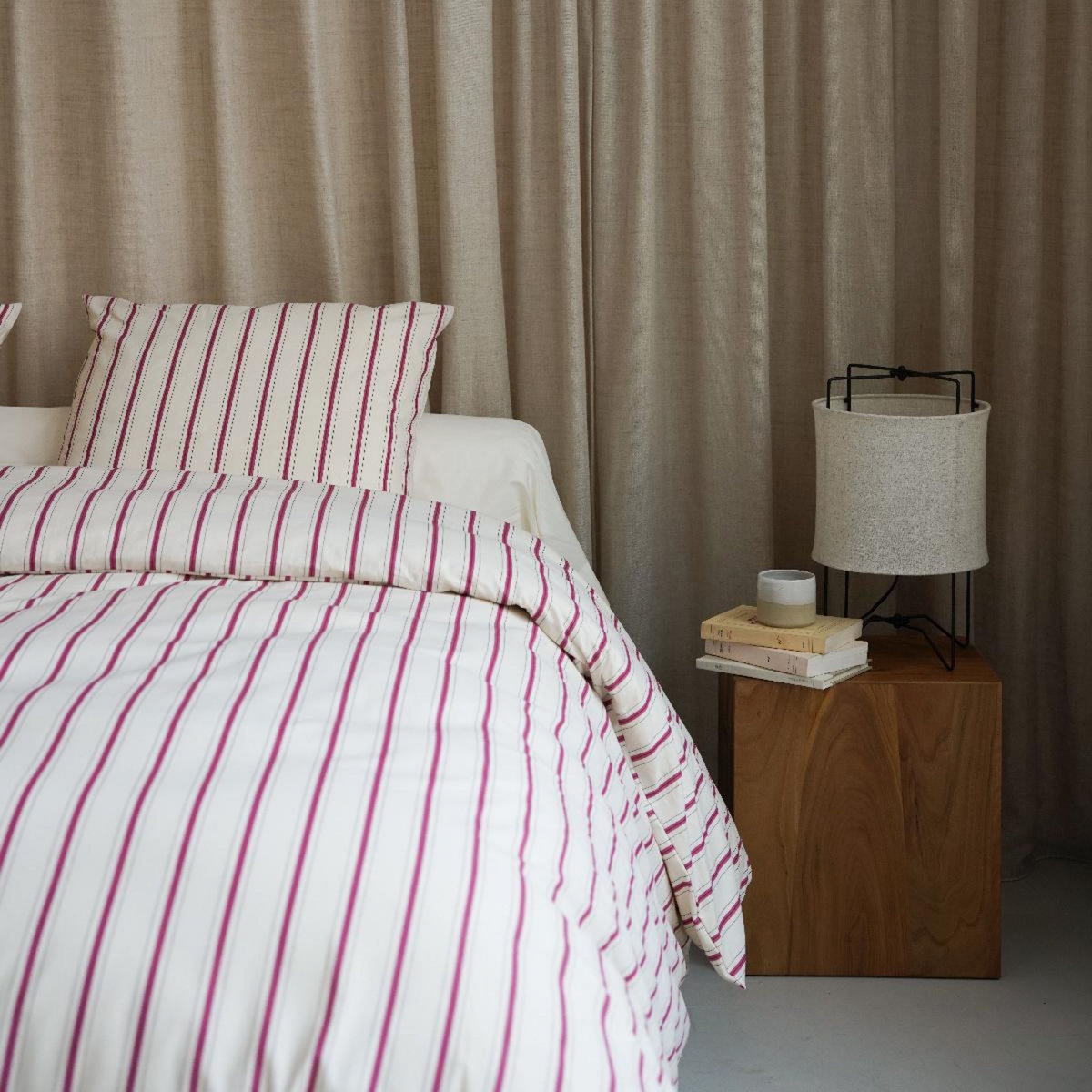 DODO Pack Housse de couette + Taie(s) d'oreiller Coton Zéphir