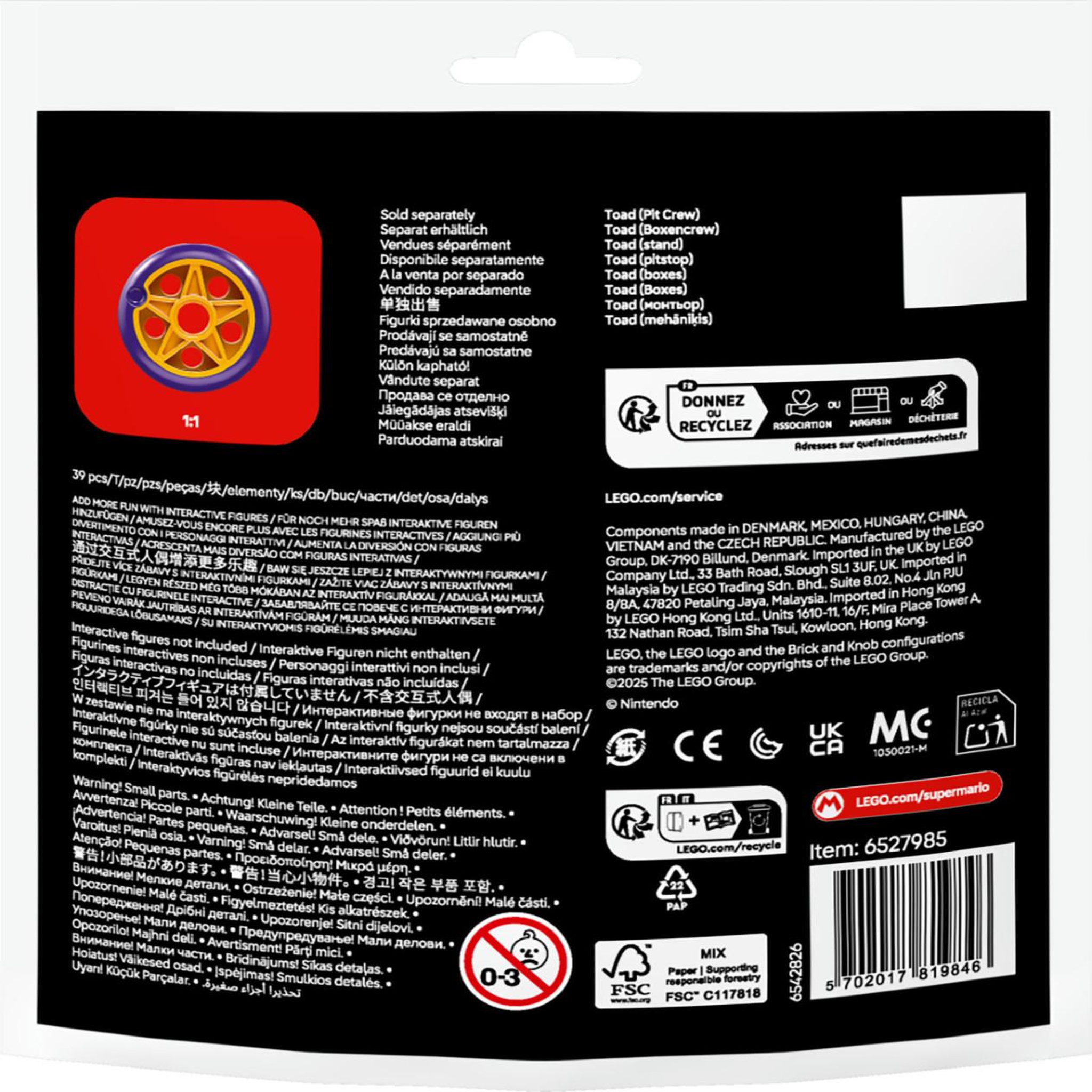 Voir la diapositive 3 : LEGO LEGO 30702 Confidentiel Super Mario Lego LEG30702