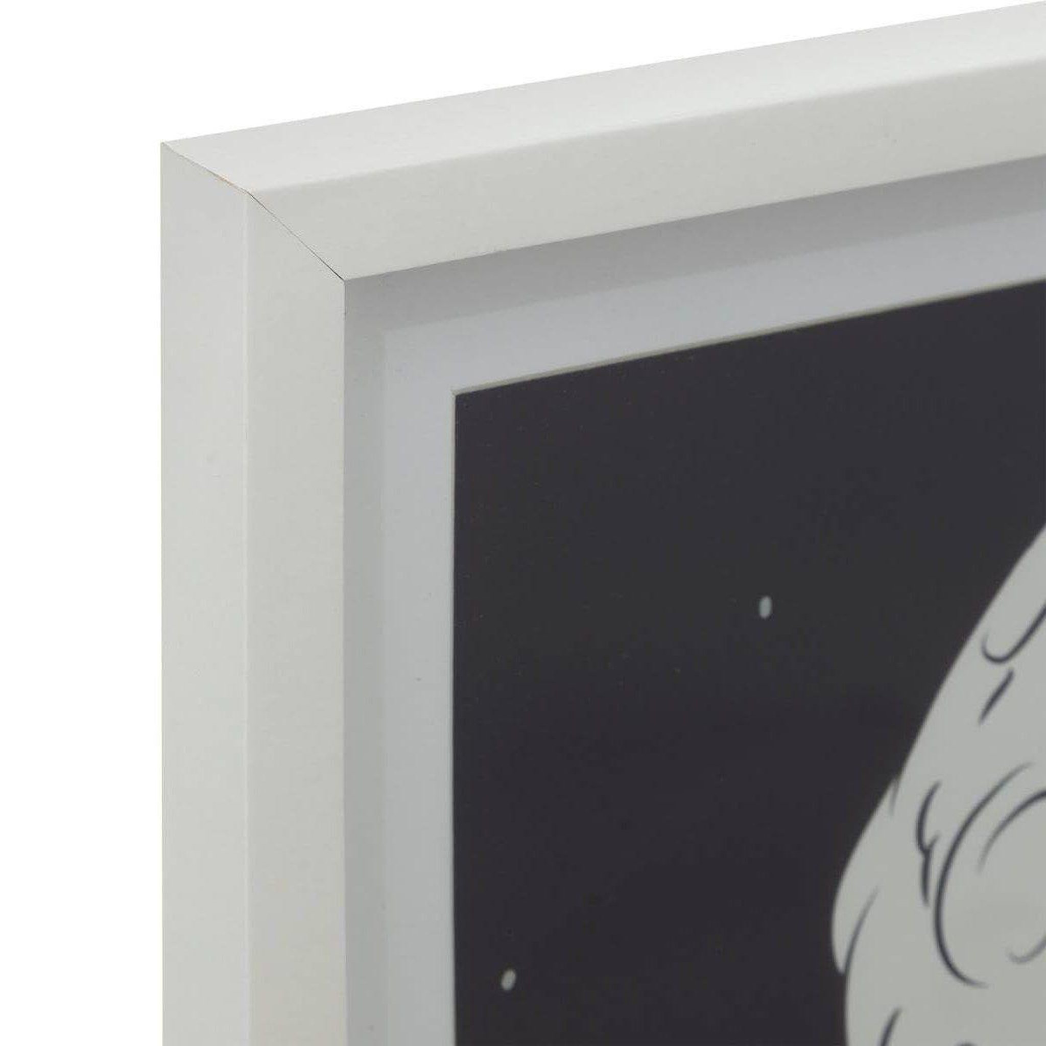 Voir la diapositive 2 : Atmosphera Kids Toile imprimée  espace  31x41cm bleu & blanc