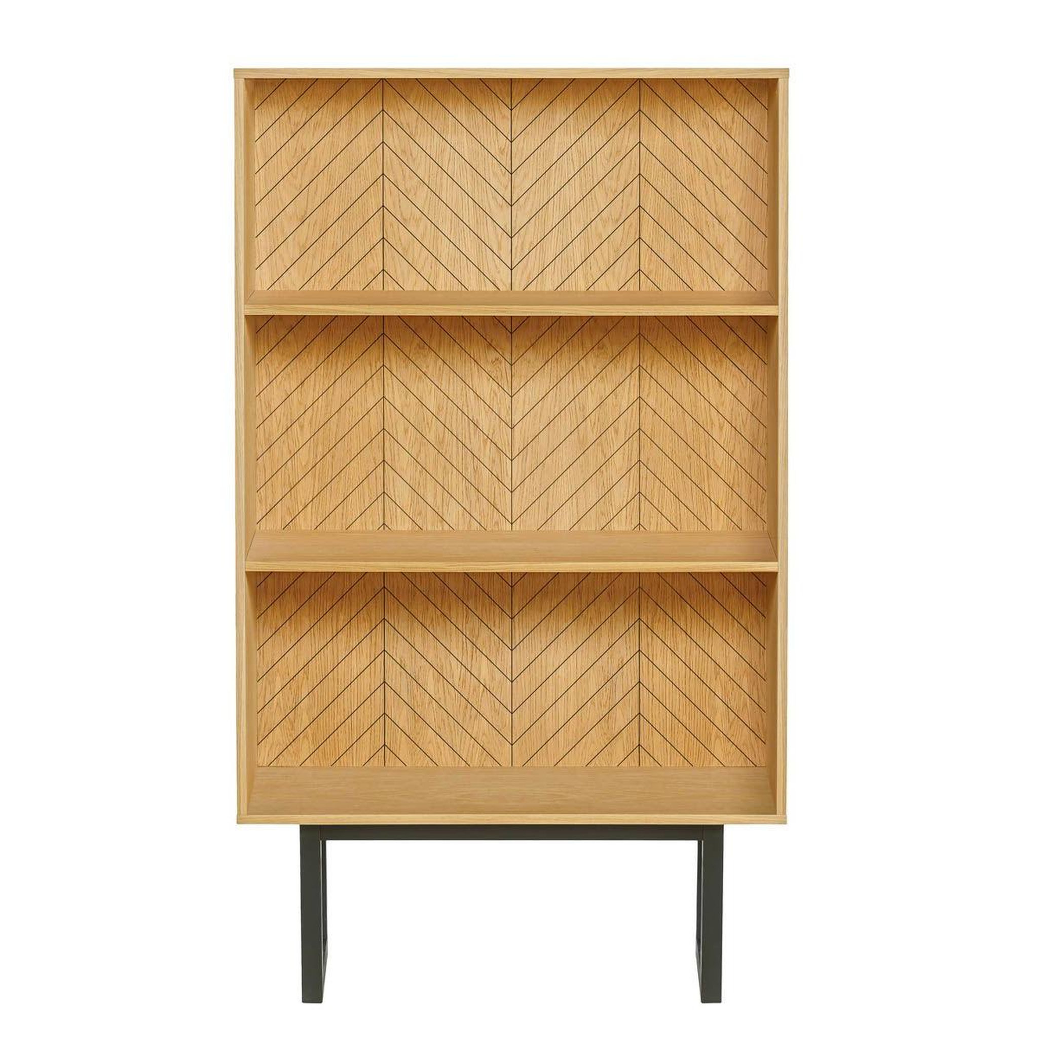 Voir la diapositive 2 : Paris Prix Bibliothèque 3 niveaux  camden  150cm naturel