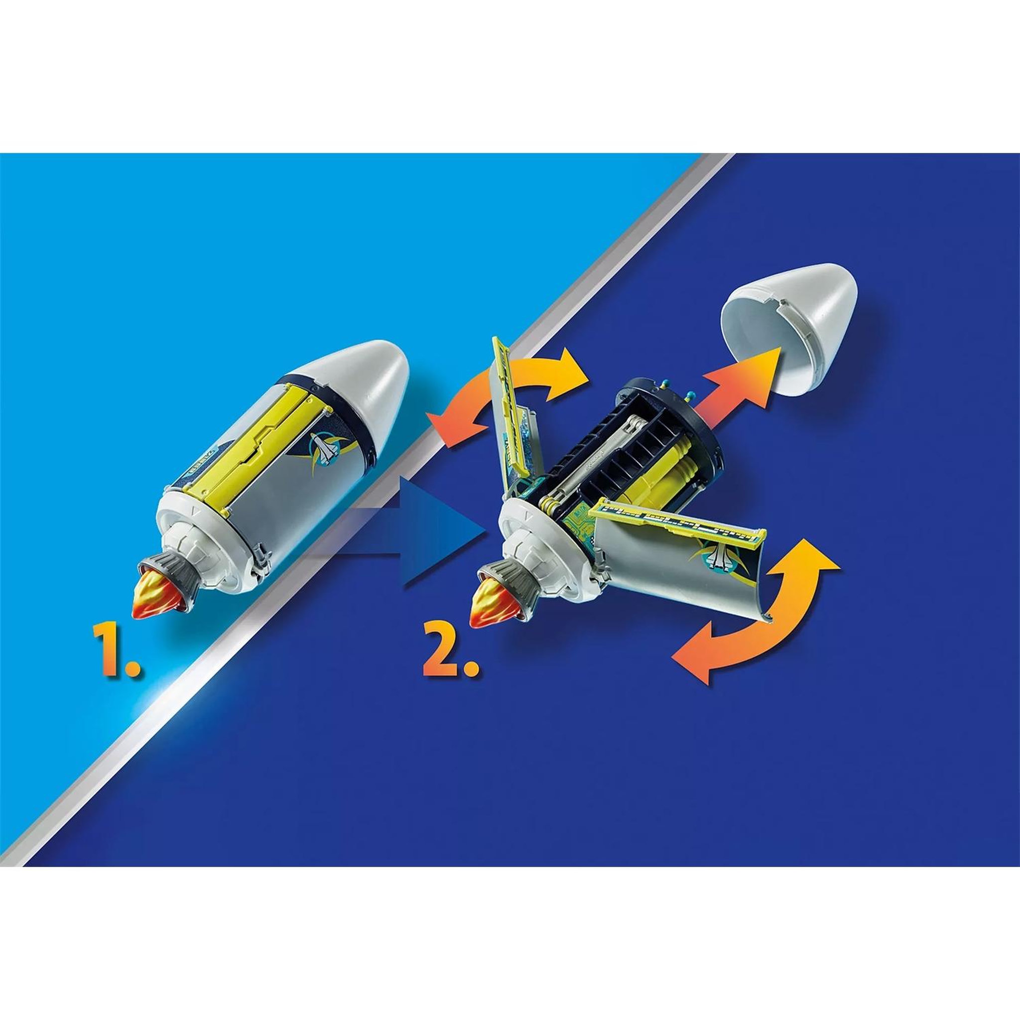 Voir la diapositive 3 : PLAYMOBIL Space Spationaute et satellite