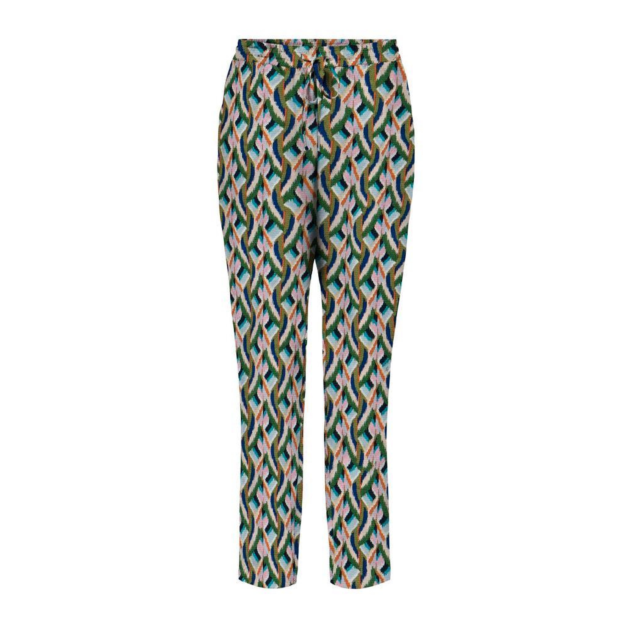 Voir la diapositive 1 : Only Pantalon /Bleu à Motifs Femme Only
