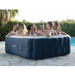 INFINITE SPA Spa gonflable Champion carré Bulles 6 places - Infinite Spa