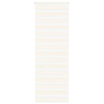 VIDAXL Store zebre beige marbre largeur du tissu 70,9 cm polyester