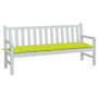 Voir la diapositive 3 : VIDAXL Coussin de banc de jardin vert brillant 180x50x7cm tissu oxford