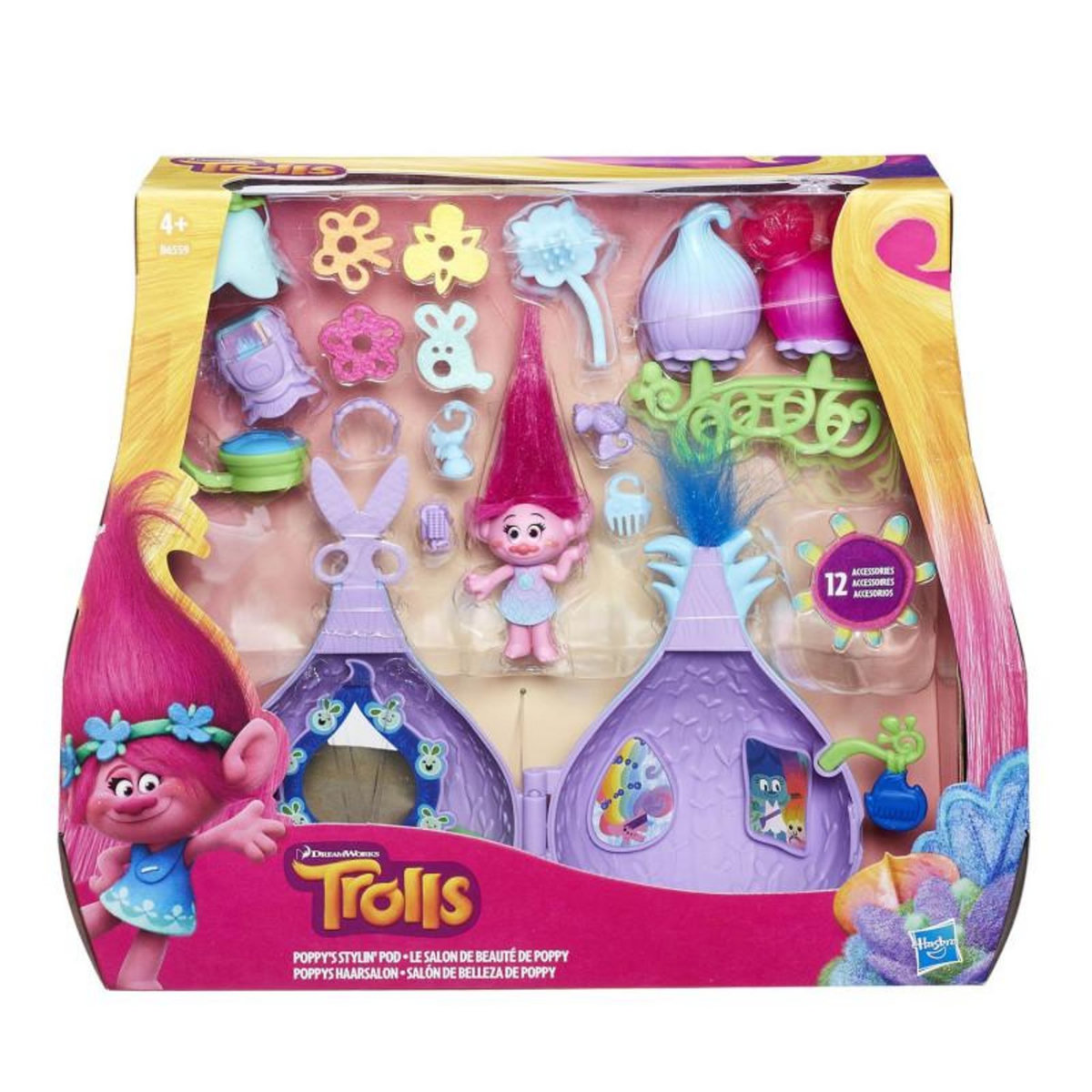 HASBRO HASBRO Trolls poppy's hair salon