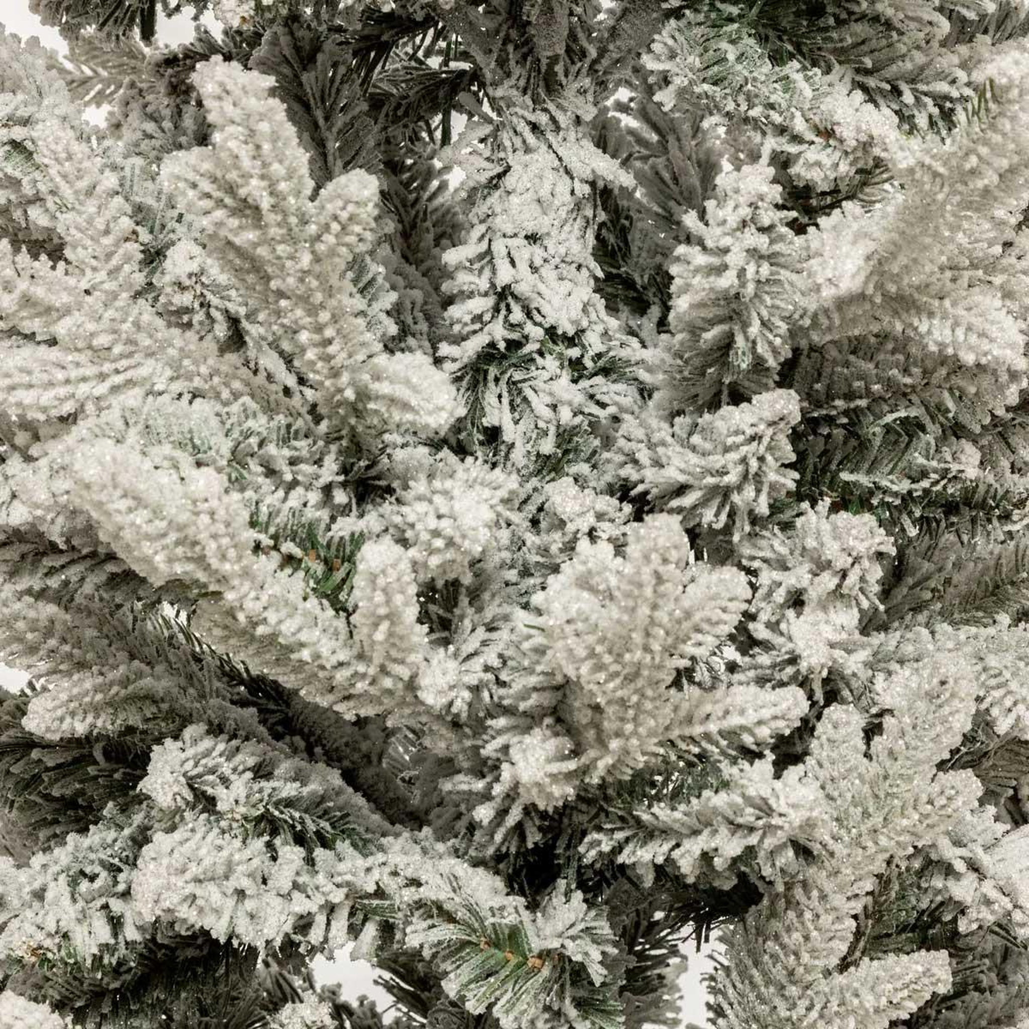 Voir la diapositive 2 : FEERIC LIGHT & CHRISTMAS Sapin de noël artificiel en pot  frosty  150cm blanc