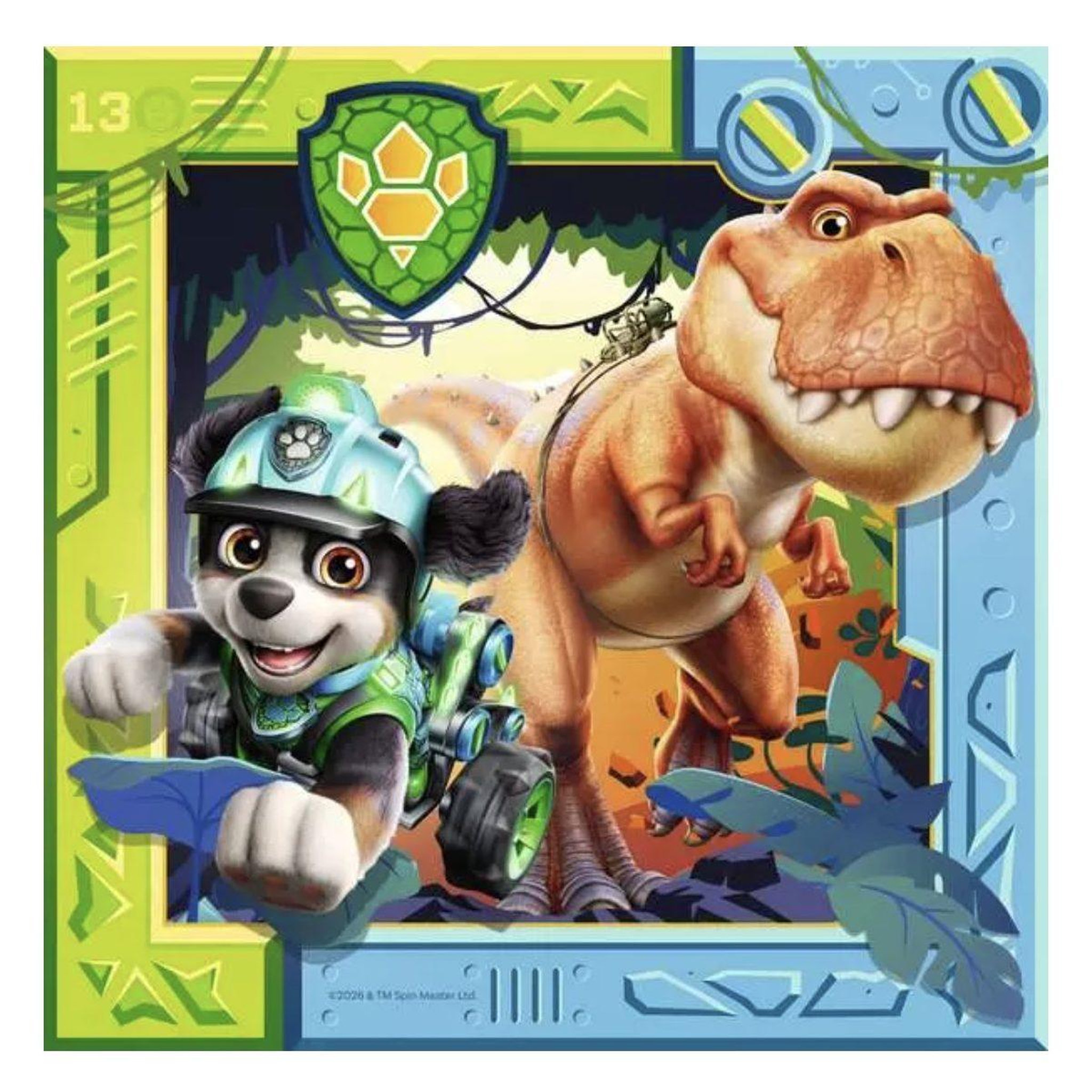 Voir la diapositive 2 : RAVENSBURGER Puzzles enfants 3x49 pieces - pattes griffes et rugissements