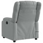 Voir la diapositive 5 : VIDAXL Fauteuil de massage inclinable Gris clair Tissu