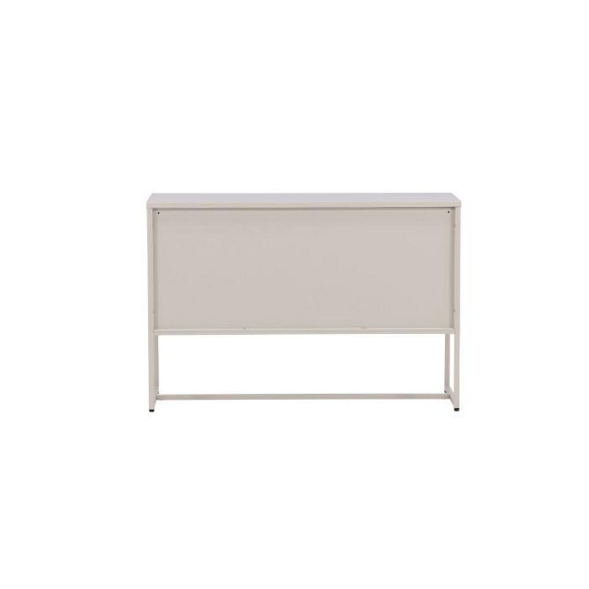 Paris Prix Bahut 3 Portes en Métal  Malla  120cm Beige