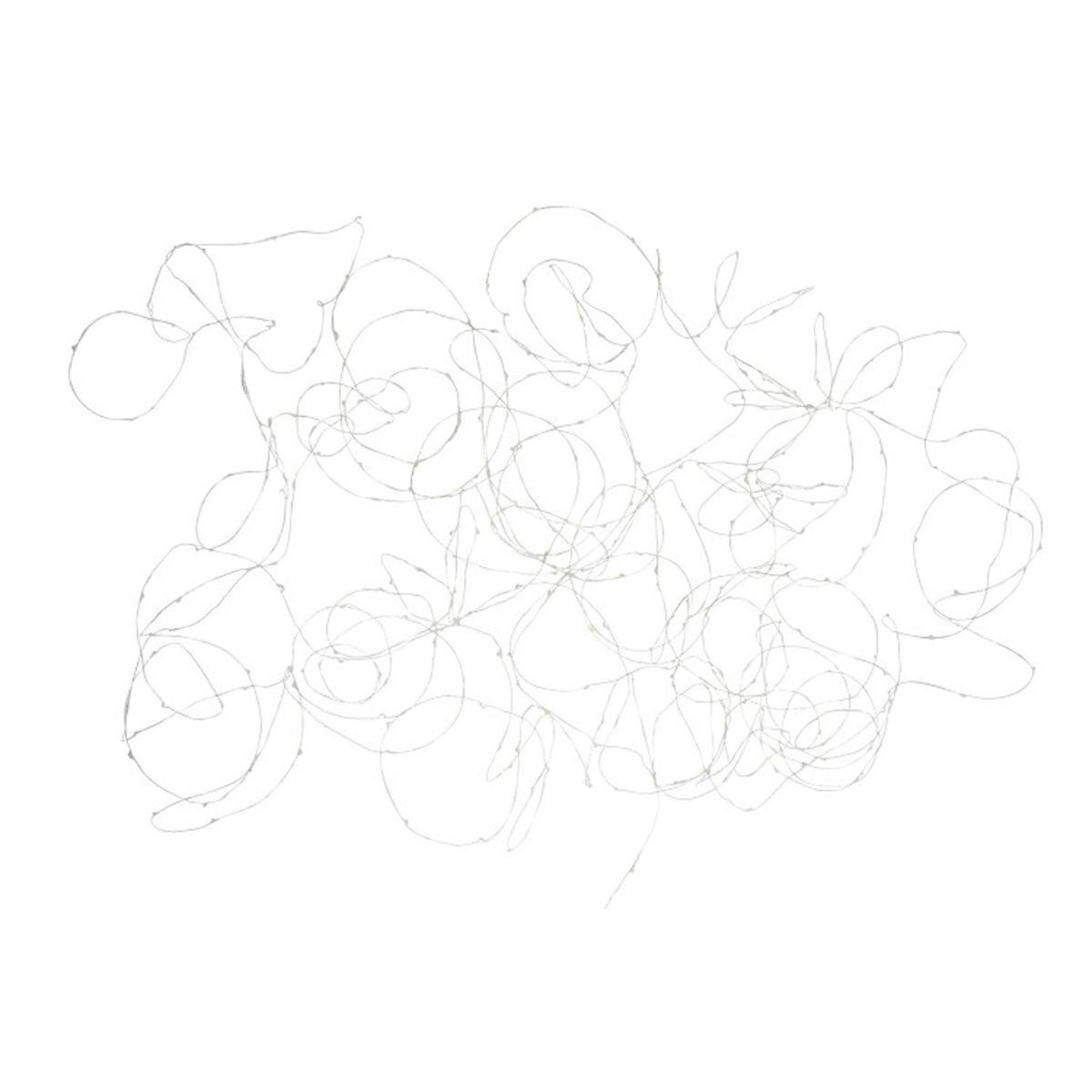 J-LINE Guirlande lumineuse  300 led  18cm blanc chaud