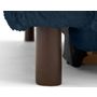 Voir la diapositive 5 : LISA DESIGN Jake - canapé d'angle droit 4 places convertible avec coffre en fausse fourrure