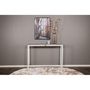 Voir la diapositive 5 : Paris Prix Console Design  Rise  110cm Gris & Blanc