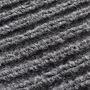 Voir la diapositive 4 : VIDAXL Paillassons 4 pcs PVC Gris 90x60 cm