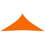 VIDAXL Voile de parasol Tissu Oxford triangulaire 4,5x4,5x4,5 m Orange