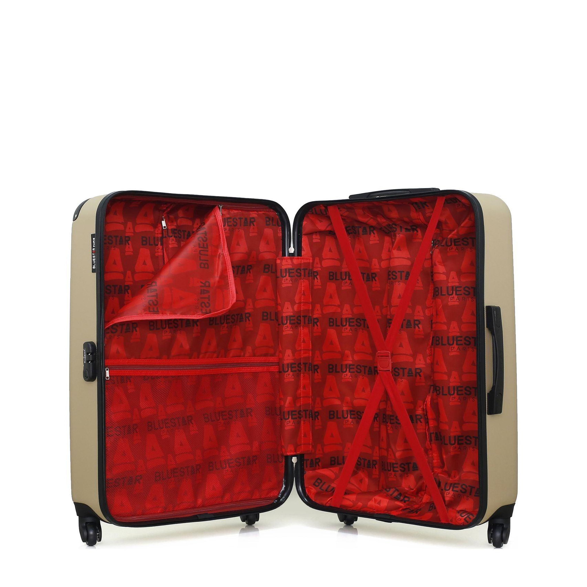 BLUESTAR Bluestar - set de 4 valises bucarest-m 75 cm 4 roues
