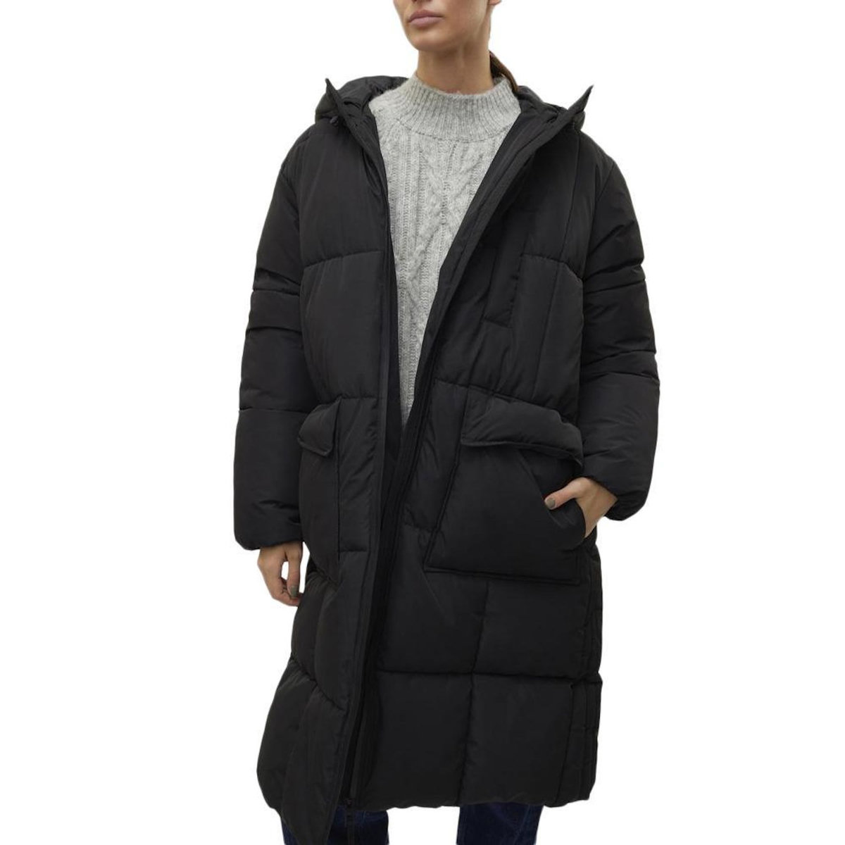 Vero Moda Doudoune Noire Femme Vero Moda Lanoranja