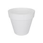 Voir la diapositive 1 : ELHO Pot de fleurs rond Loft Urban avec roues Ø 50 x H.44 cm - Blanc